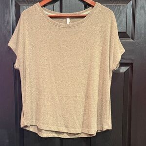 Wishlist Olive Short-Sleeve Knit Top